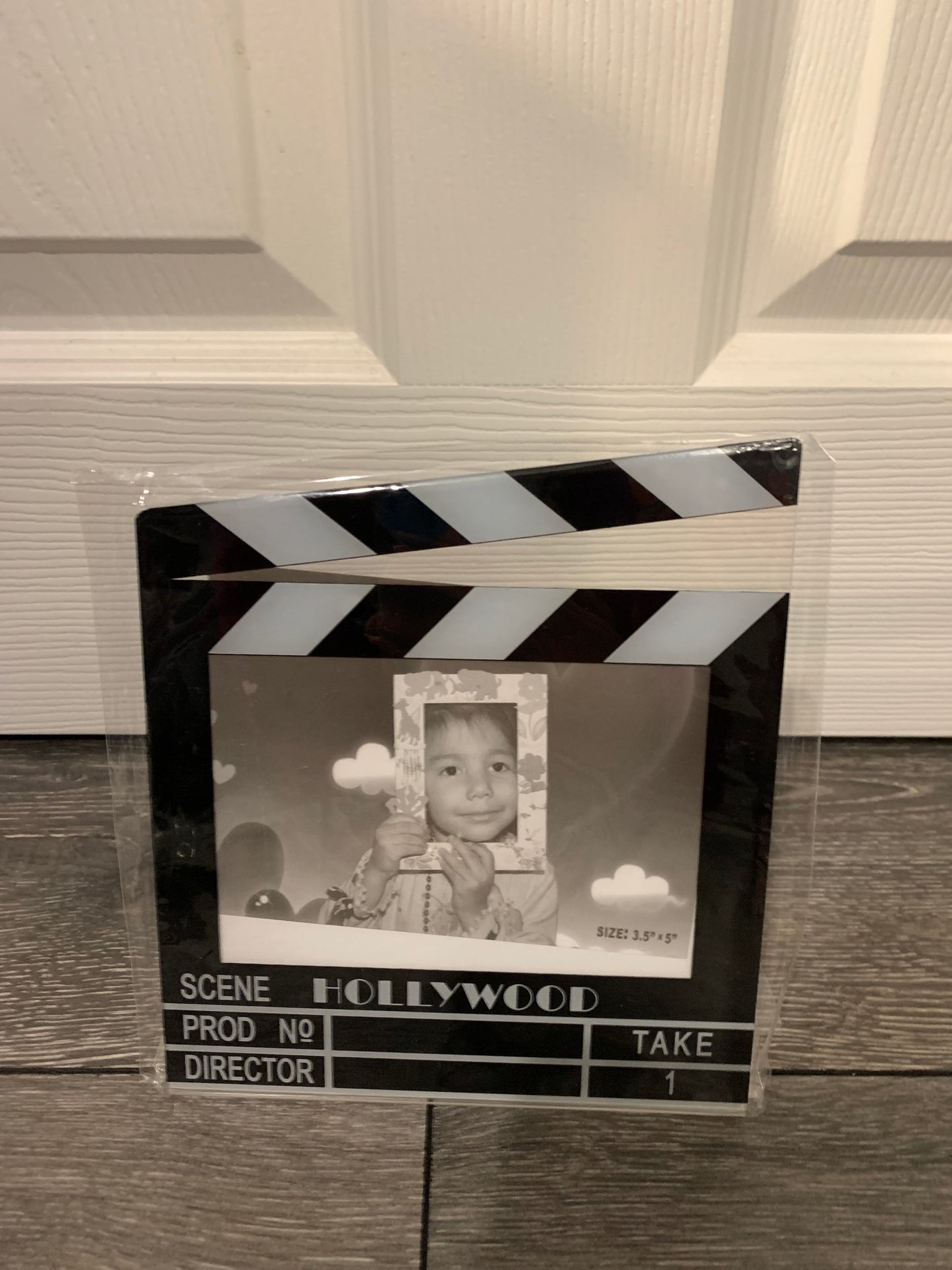 Hollywood Clapboard Picture Frame
